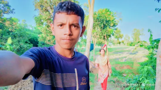 Young Man in Village Prepares to Drive Lamborghini – AI Generated Video | Hailuo AI