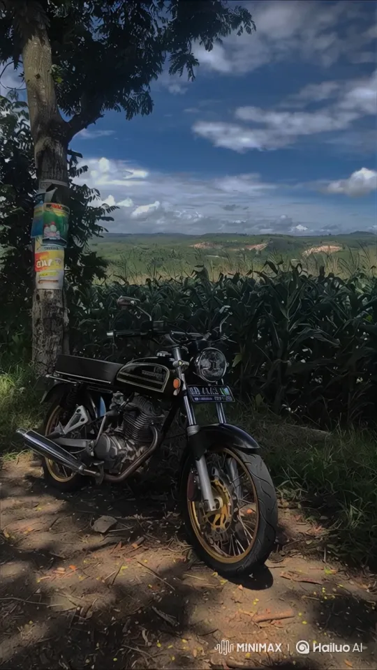From Motorcycle to Earth: Epic Zoom-Out Through the Skies – AI Generated Video | Hailuo AI