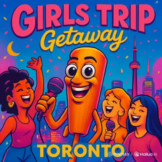Toronto Girls Trip: Fun, Karaoke, & Good Vibes – AI Generated Video | Hailuo AI