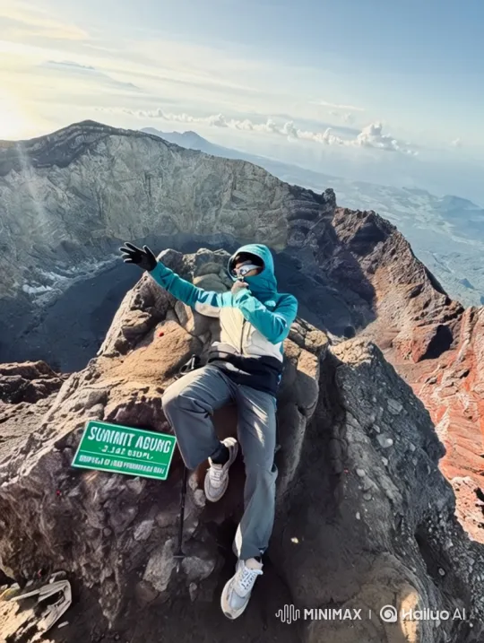 Ascend to Space: Panoramic Journey from Mountain Summit to Earth's Orbit – AI Generated Video | Hailuo AI