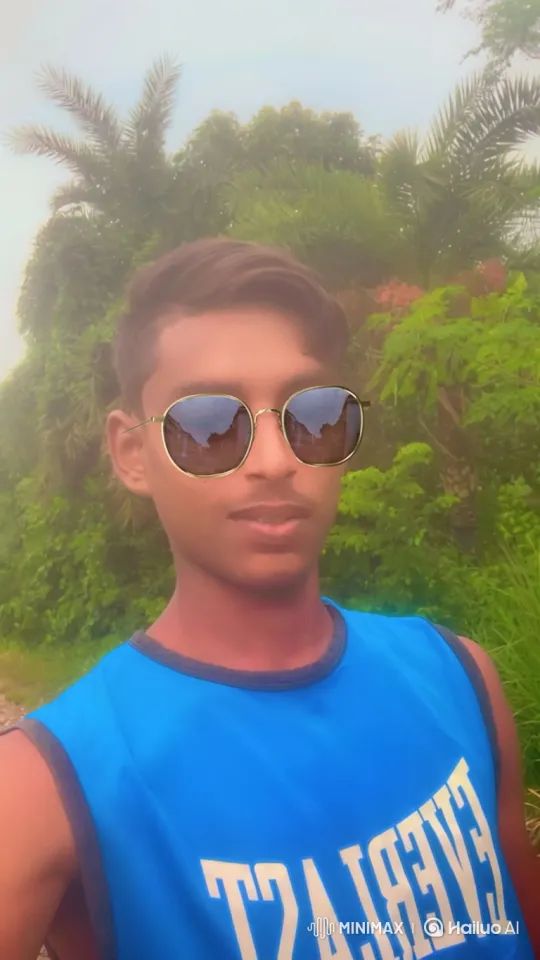 Confident Man Pilots Luxury Helicopter Amidst Tropical Backdrop – AI Generated Video | Hailuo AI