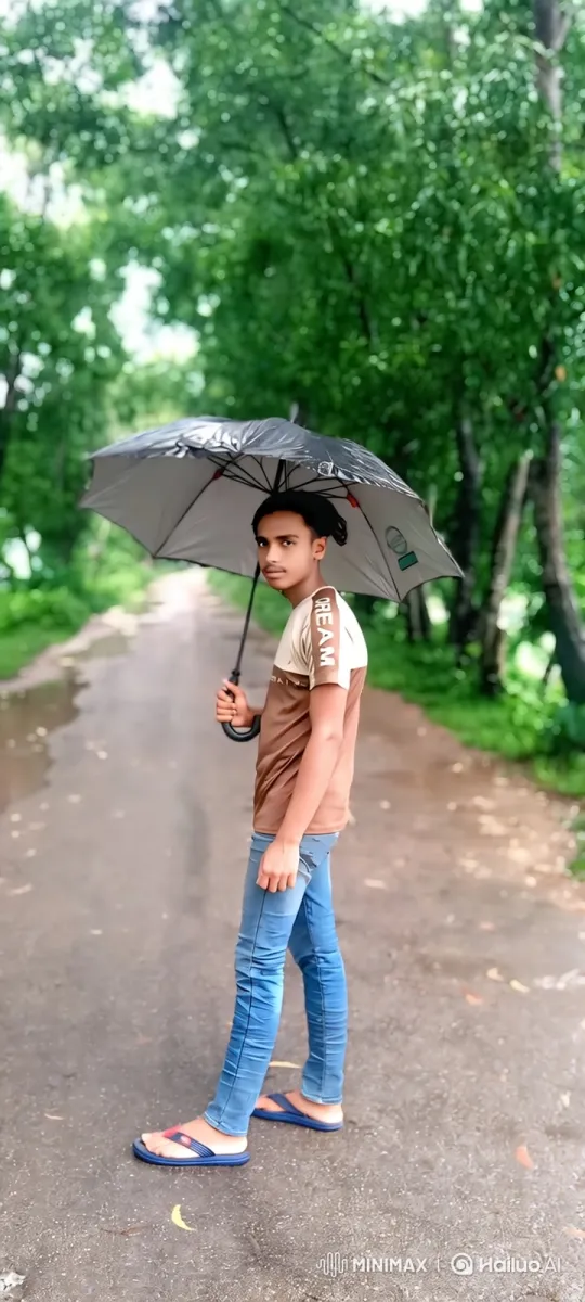 Young Man Enters Lamborghini Veneno on a Wet Road – AI Generated Video | Hailuo AI