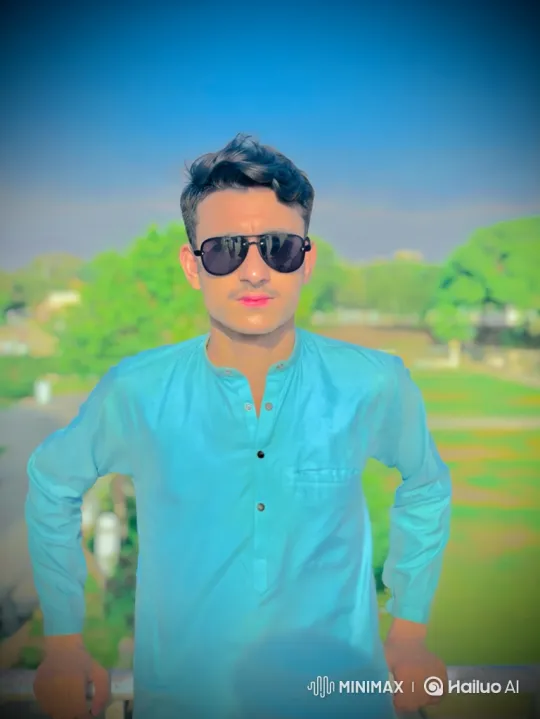 Young Man in Sunglasses Beside BMW on Sunny Day – AI Generated Video | Hailuo AI
