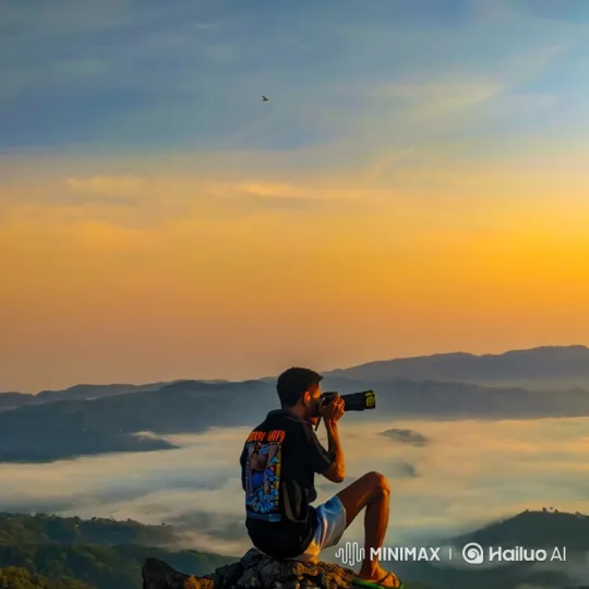 From Mountain Peak to Cosmic Perspective: Earth's Beauty – AI Generated Video | Hailuo AI