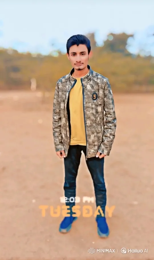 Young Man Enters Rolls Royce in Dusty Field – AI Generated Video | Hailuo AI