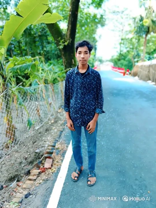 Young Man Enters Car on Rural Road – AI Generated Video | Hailuo AI