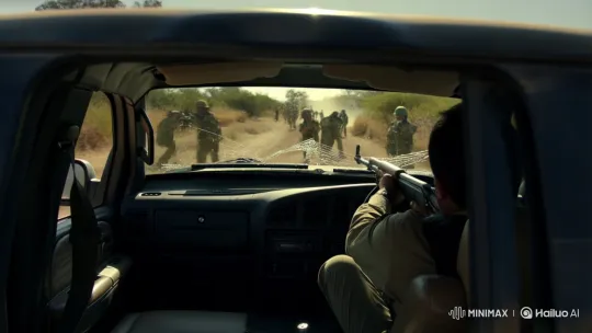 Sicario Killed in Intense Firefight with Mexican Soldiers – AI Generated Video | Hailuo AI