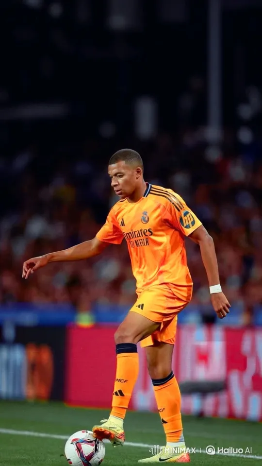 Soccer Player Concentrates and Initiates Play – AI Generated Video | Hailuo AI