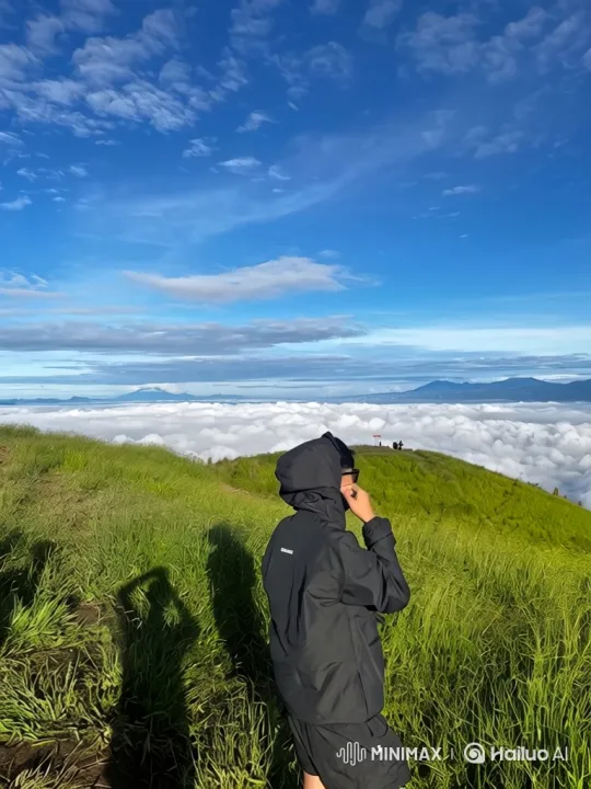 Panoramic Journey from Mountain Peak to Earth in Space – AI Generated Video | Hailuo AI
