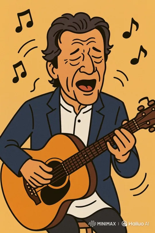 Acoustic Guitarist Expresses Passion Through Music – AI Generated Video | Hailuo AI