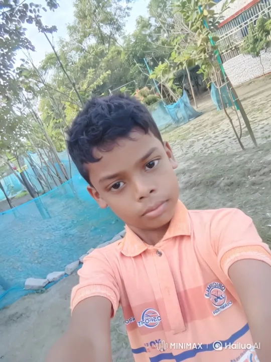 Boy Takes Selfie in Nature, Shows Peaceful Smile – AI Generated Video | Hailuo AI
