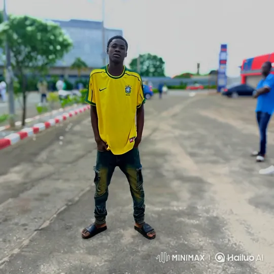 Young Man in Yellow Jersey Enters Lamborghini – AI Generated Video | Hailuo AI