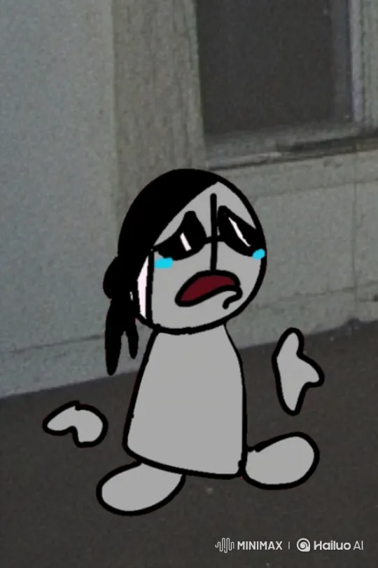 Cartoon Child crying while making a noose – AI Generated Video | Hailuo AI