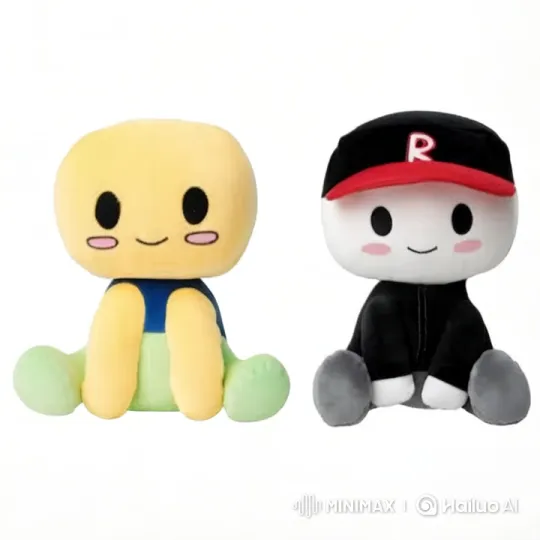 Live2D Animated Plush Toys Swaying Gently – AI Generated Video | Hailuo AI