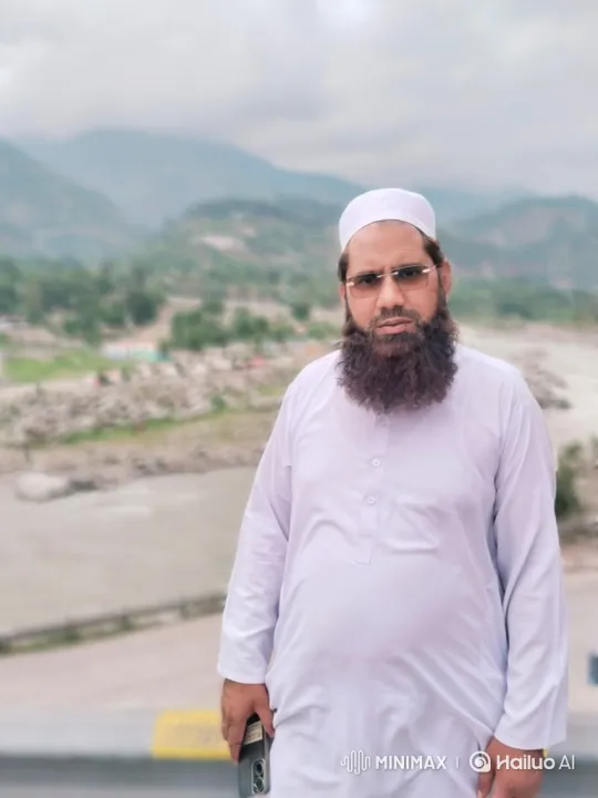Man in White Amidst Expansive Mountain Landscape – AI Generated Video | Hailuo AI