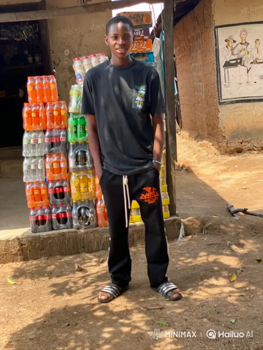 Young Man Stands By Shop as Car Passes By – AI Generated Video | Hailuo AI