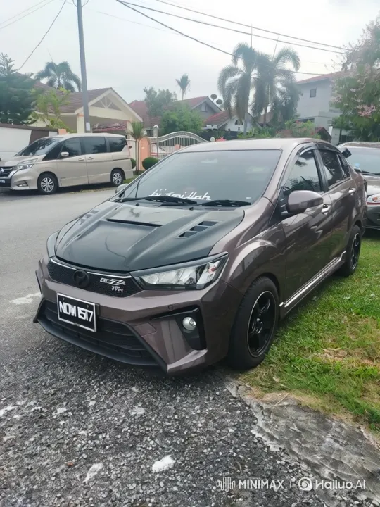 Modified Sedan Demonstrates Air Suspension Lowering – AI Generated Video | Hailuo AI