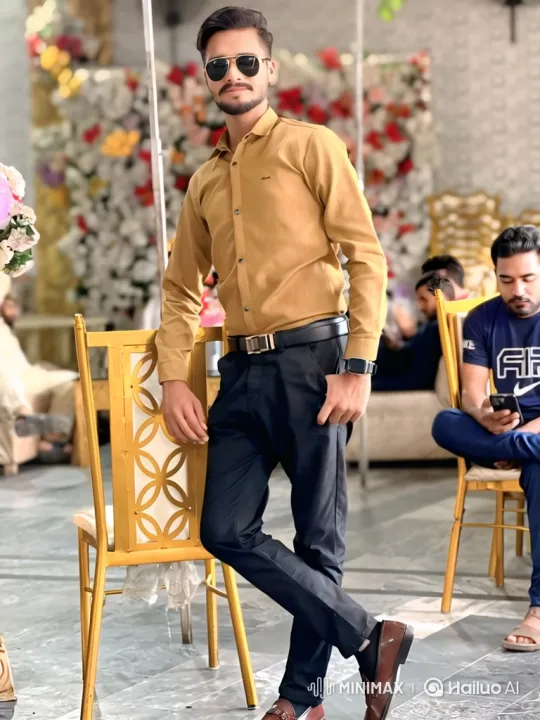 Young Man's Shoe Polished by Trump-Like Figure – AI Generated Video | Hailuo AI