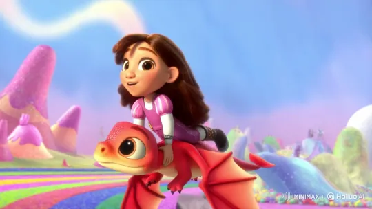 Luna and Ember's Magical Sky Adventure – AI Generated Video | Hailuo AI