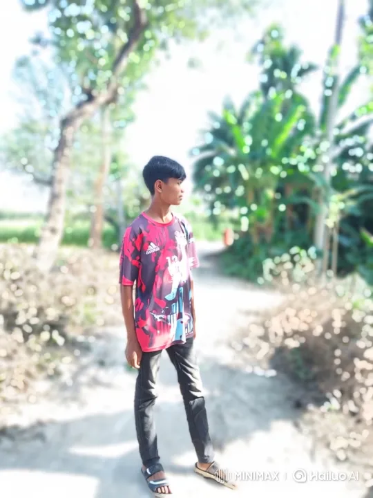 Young Man Reflects on Nature Path, Ends at Tranquil Pond – AI Generated Video | Hailuo AI