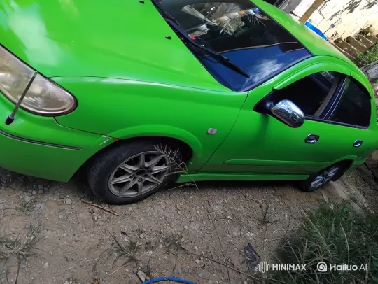 Custom Green Sedan's Graceful Air Suspension Lowering – AI Generated Video | Hailuo AI
