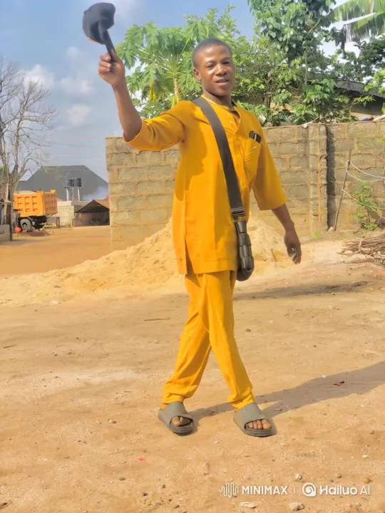 Man in Yellow Enters Luxury SUV on Dirt Road – AI Generated Video | Hailuo AI