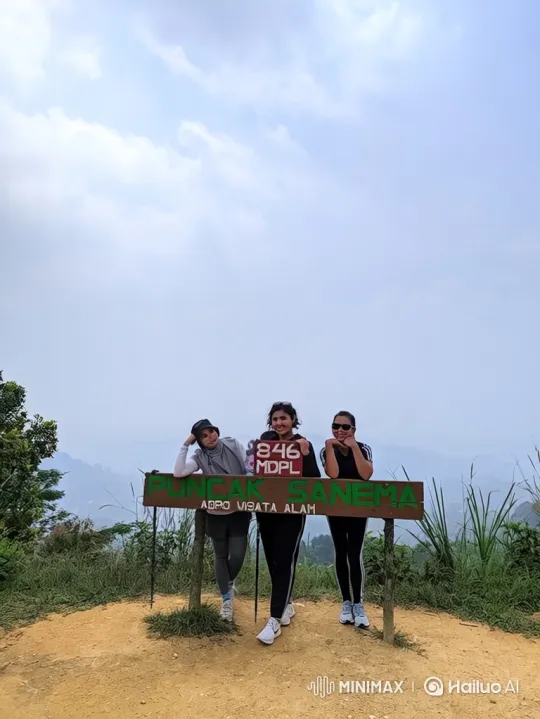 Women at Summit, Earth's Grand View – AI Generated Video | Hailuo AI