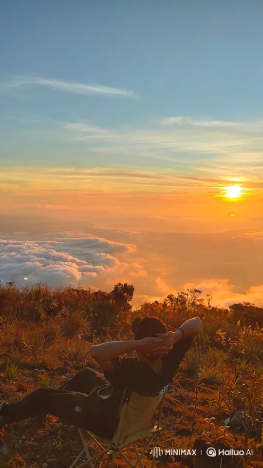 Sunrise Panorama to Cosmic View of Earth – AI Generated Video | Hailuo AI