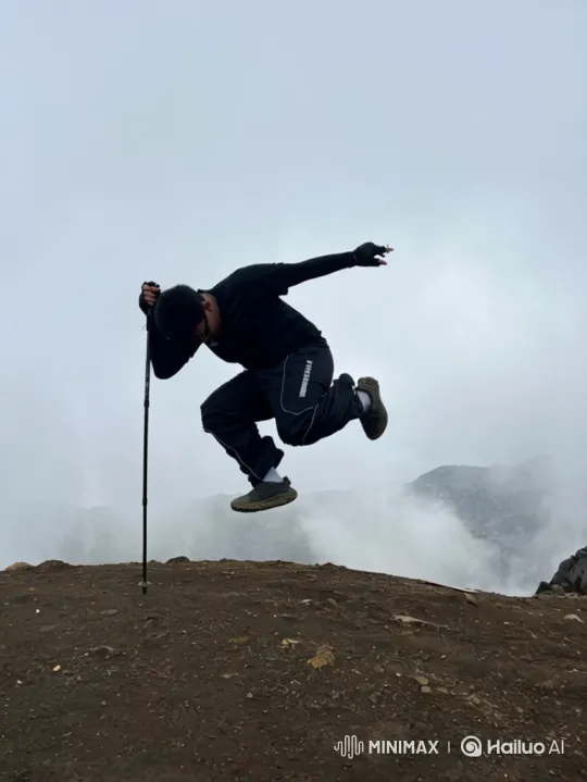 Mountain Jump to Earth's Orbit: A Cinematic Journey – AI Generated Video | Hailuo AI