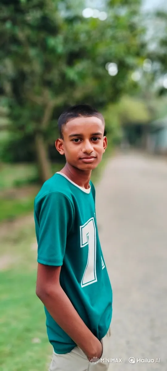 Young Man Transition from Calm to Speed in Rural Village – AI Generated Video | Hailuo AI