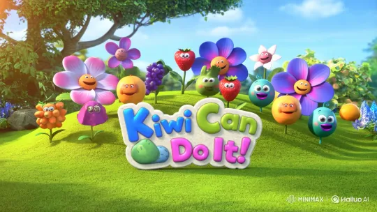 Cheerful Garden Dance in Pixar Style – AI Generated Video | Hailuo AI