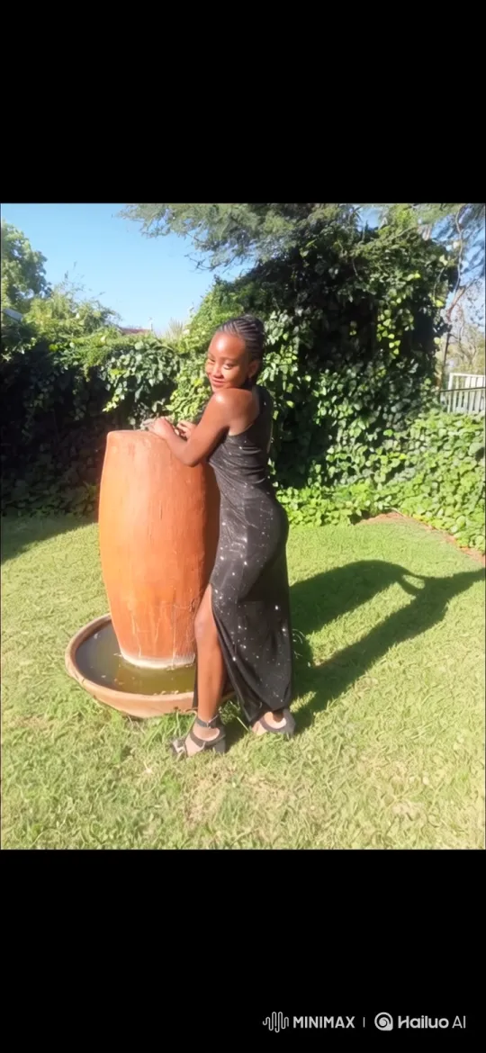Woman in Evening Gown Enters Luxury Car in Sunlit Garden – AI Generated Video | Hailuo AI