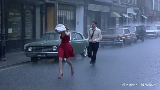 Rainy London Chase: Pianist Follows Tango Dancer to Coffee Shop – AI Generated Video | Hailuo AI