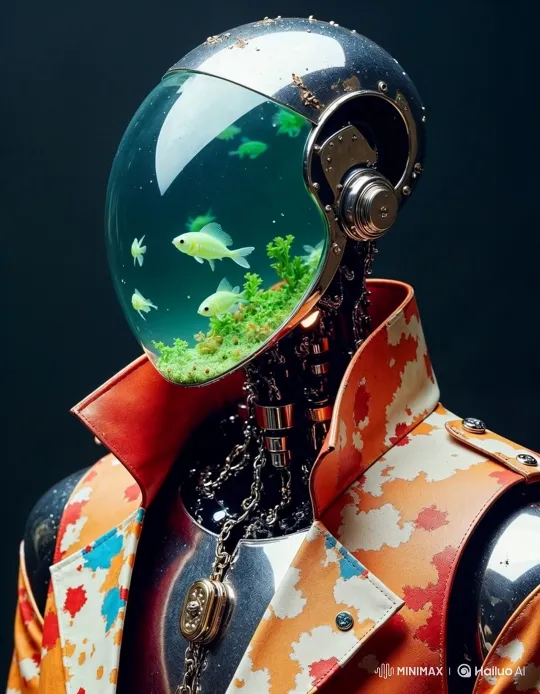 Surreal Futuristic Robot Presents Burger and Coke – AI Generated Video | Hailuo AI