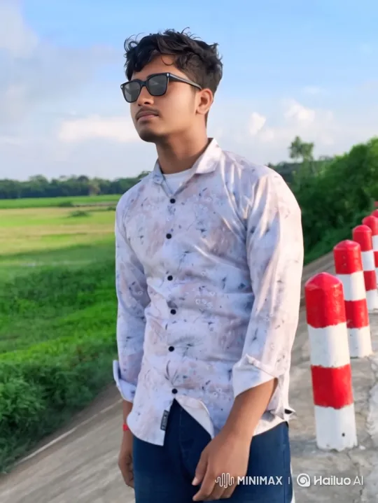 Young Man in Sunglasses Drives Lamborghini Away – AI Generated Video | Hailuo AI