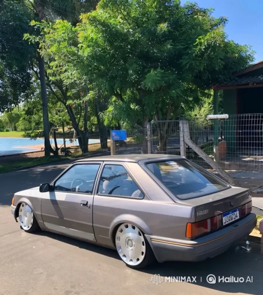 Custom Hatchback's Low Stance Transformation – AI Generated Video | Hailuo AI