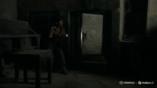 Boy Unveils Terrifying Spirit in 'Bhootiya Haveli' Safe – AI Generated Video | Hailuo AI
