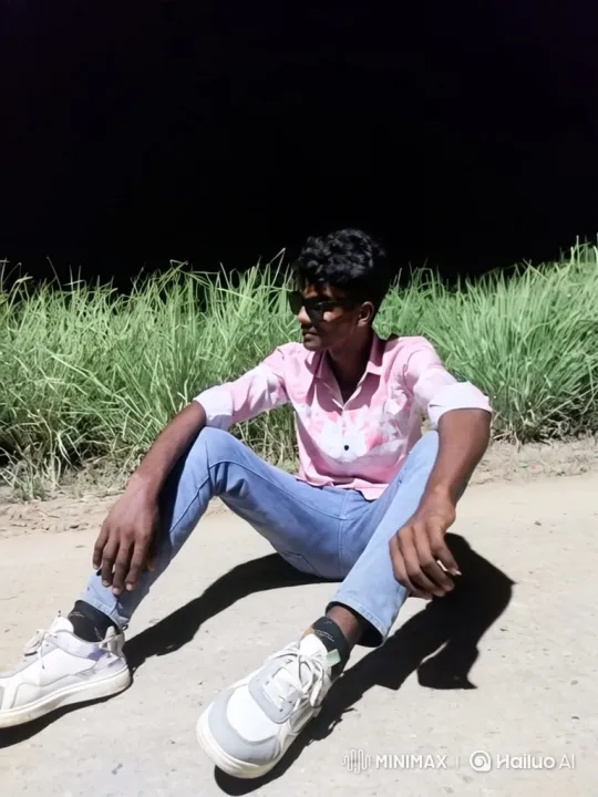 Young Man Prepares for Helicopter Takeoff at Night – AI Generated Video | Hailuo AI