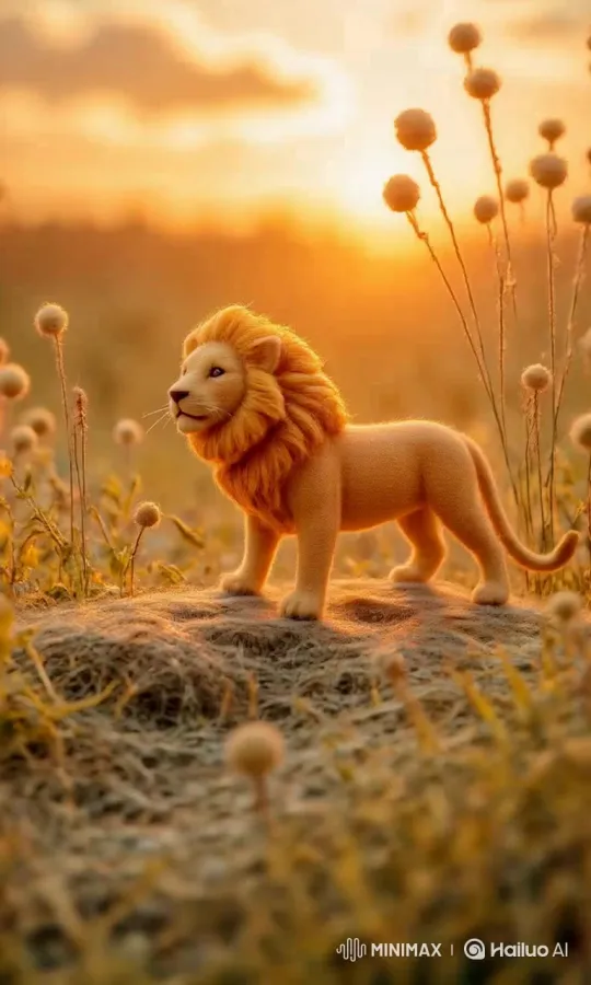 Title: The Lion and the Mouse: A Lesson in Friendship – AI Generated Video | Hailuo AI