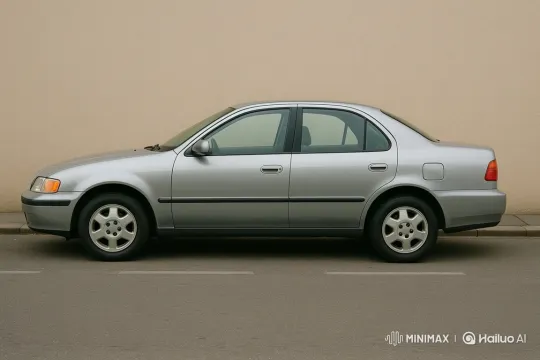 Silver Sedan Transforms, Battles, and Explodes into Fireworks – AI Generated Video | Hailuo AI