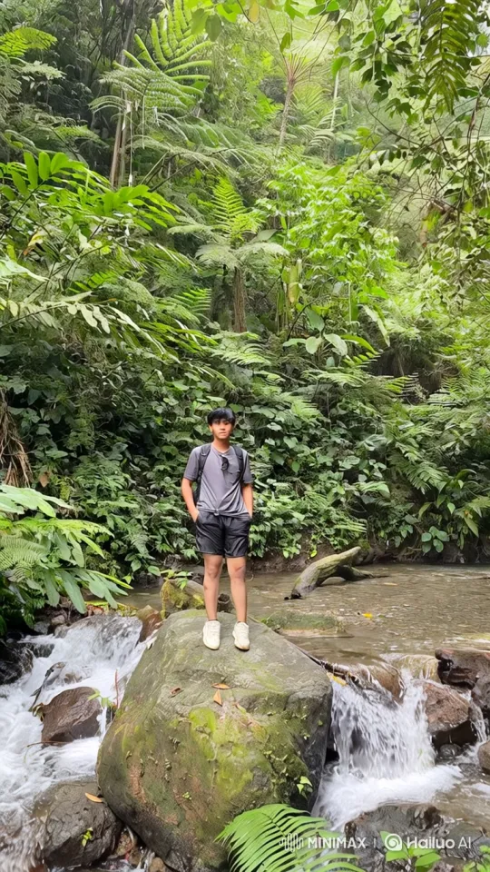 Jungle Stream to Panoramic Earth Zoom-Out Video – AI Generated Video | Hailuo AI