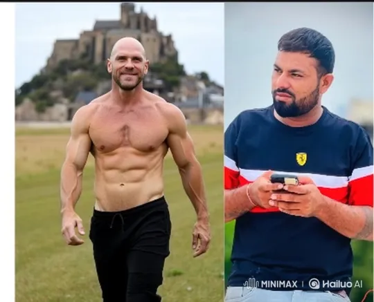 Two Men Engaged in Separate Activities – AI Generated Video | Hailuo AI