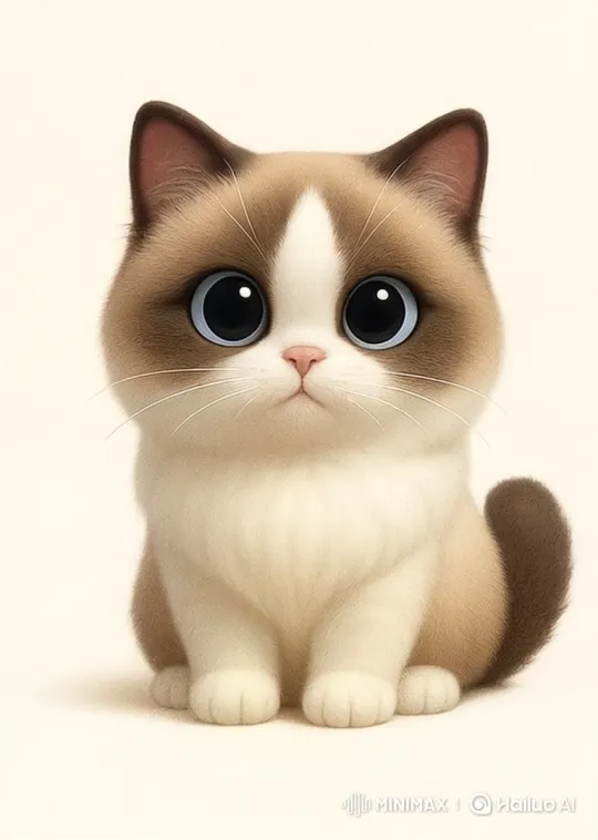 Adorable Cat Solves Rubik's Cube in Cinematic 4K – AI Generated Video | Hailuo AI