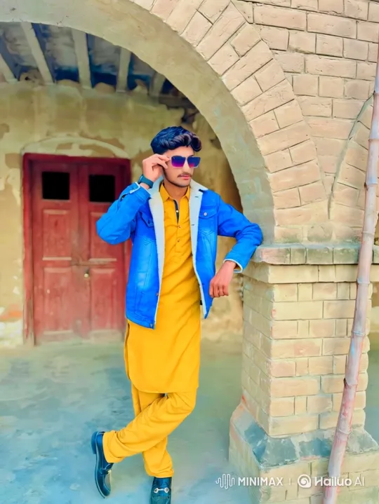 Young Man in Traditional Attire Enters Black SUV – AI Generated Video | Hailuo AI