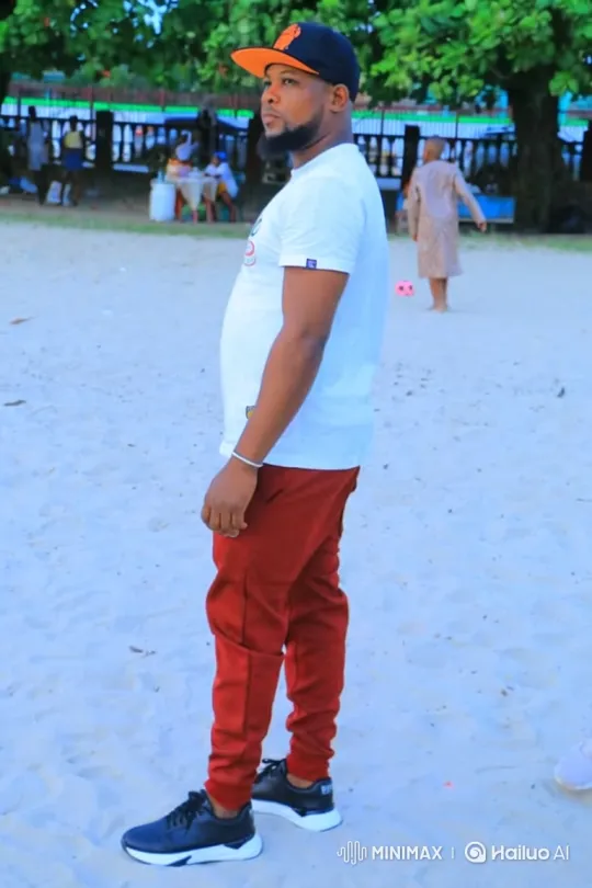 Man in Casual Attire Walks to and Enters Black Mercedes on Beach – AI Generated Video | Hailuo AI