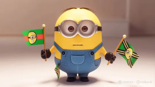 3-Year-Old Minion Baby Asks for TikTok Subscriptions in Burkina Faso Flag Theme – AI Generated Video | Hailuo AI