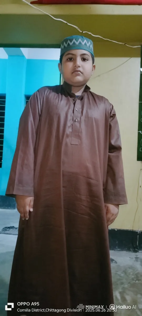 Young Boy Sings Islamic Hymn with Devotion – AI Generated Video | Hailuo AI