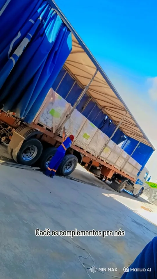 Truck Loading and Departure Scene – AI Generated Video | Hailuo AI