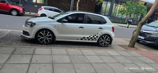 Custom White Hatchback Transforms with Air Suspension – AI Generated Video | Hailuo AI