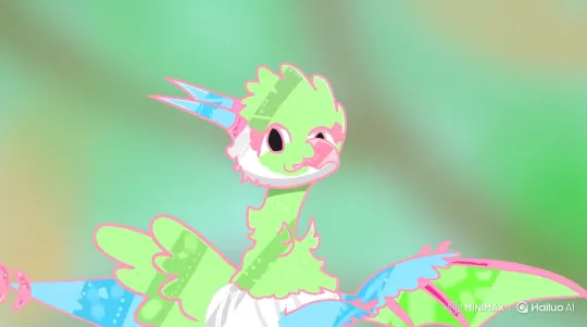 Whimsical Dragon Reacts in Comical Surprise – AI Generated Video | Hailuo AI